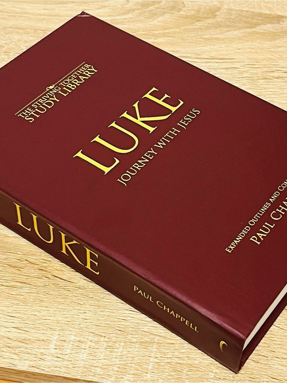 Striving Together Study Library: Luke - Journey With Jesus, By Paul Chappell NEW